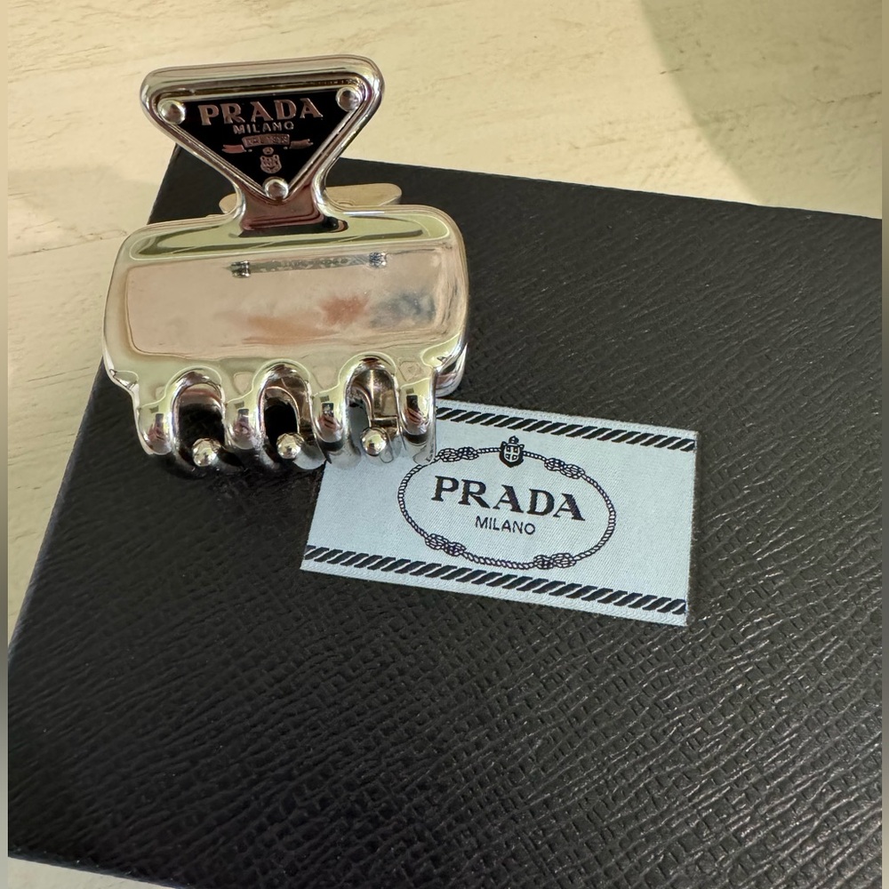 Prada hair clip